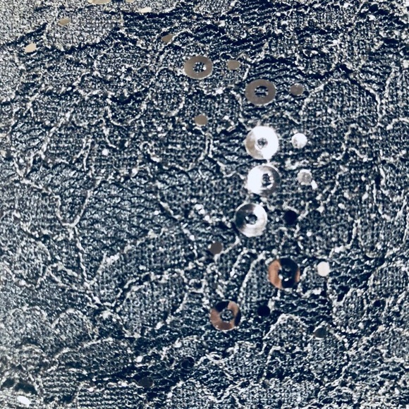 🔥Black Sheer Sequined Dress Sexy - Picture 2 of 7